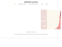 Tablet Screenshot of kristofluyckx.be